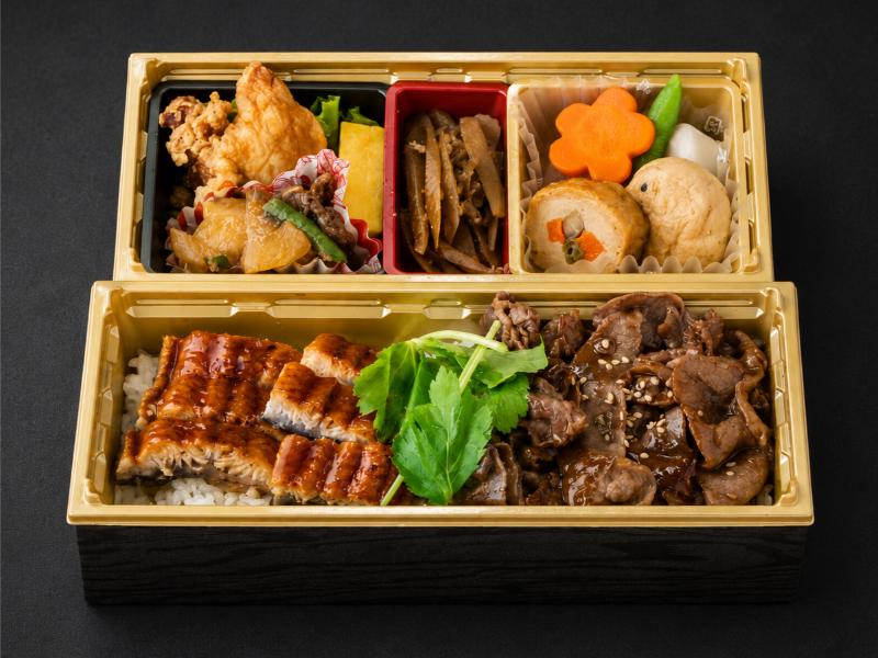 黒毛和牛の焼きしゃぶと鰻『特選　うな重』