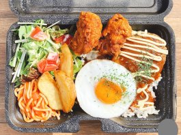 グランデリカの【大人のお子様ランチ】とろとろオムライス×エビフライ