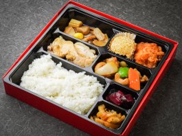福招門の金箔かけ金運餃子弁当A 1,280円｜【お弁当デリ】お弁当の