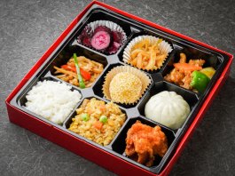 福招門の豪華 中華9マス弁当B 1,180円｜【お弁当デリ】お弁当のデリバリー