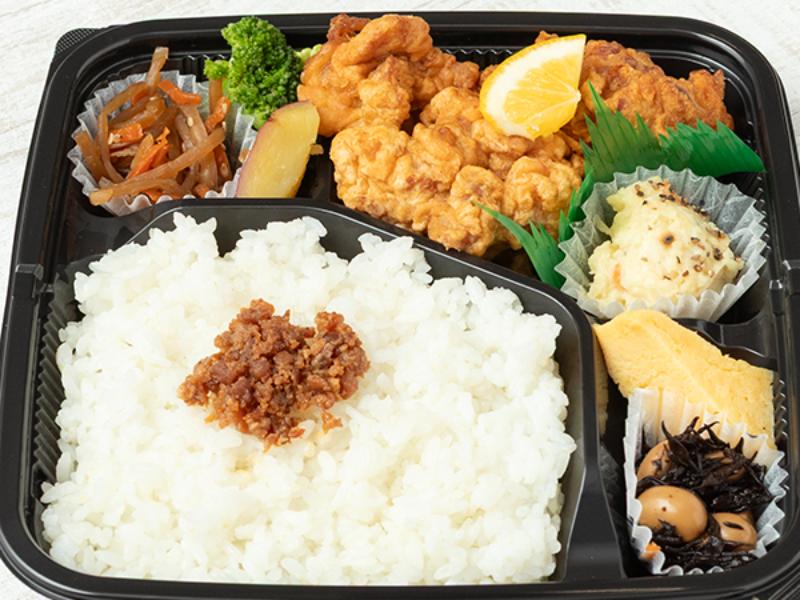 コスパ抜群！唐揚げ弁当