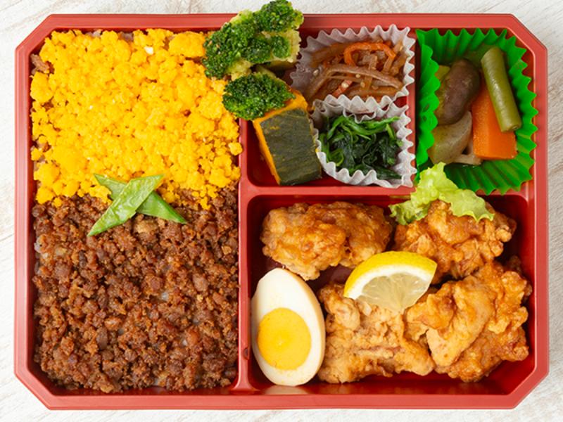 【そぼろ】唐揚げ弁当