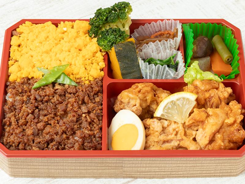 【そぼろ】唐揚げ弁当