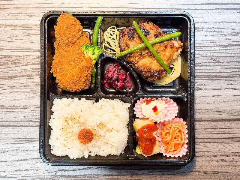 グリルチキン御膳（通常）白身フライ（12月24日・12月25日 注文不可）