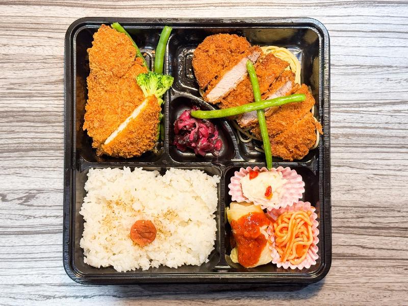 とんかつ御膳（上）チキンカツ