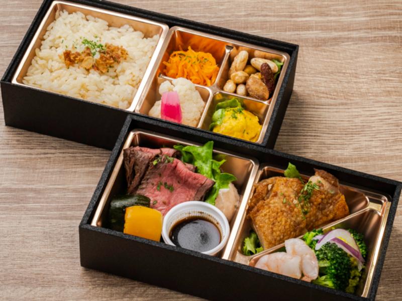 国産牛ローストビーフ＆スパイシーチキングリル