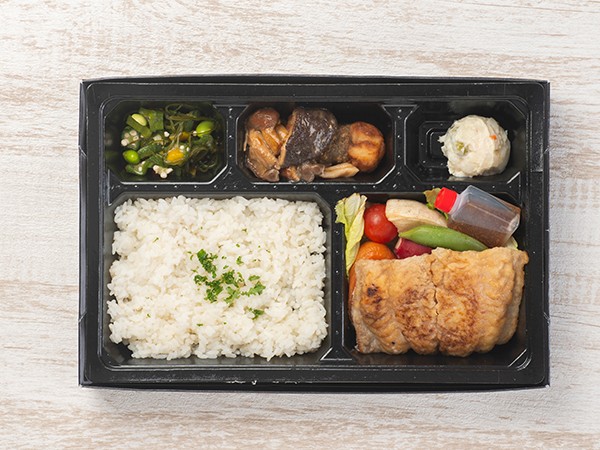 白身魚のムニエル弁当