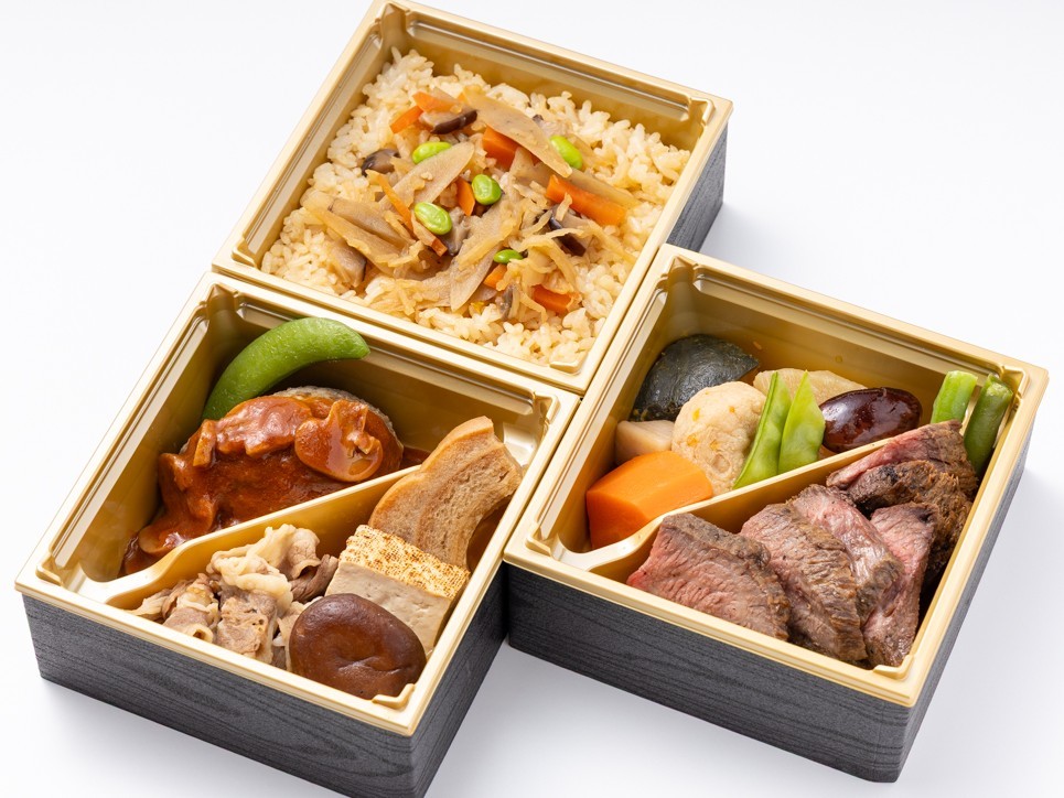 厳選赤身ステーキ＆牛ハンバーグ御膳