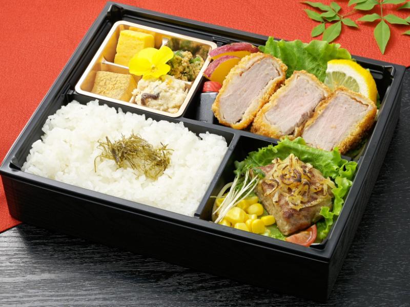 〜希〜手仕込みヒレカツとチーズハンバーグ御膳