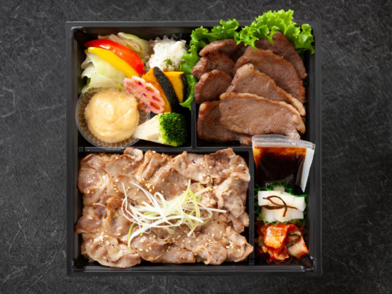 広島牛カルビ焼肉とコウネめし