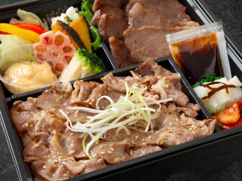 広島牛カルビ焼肉とコウネめし