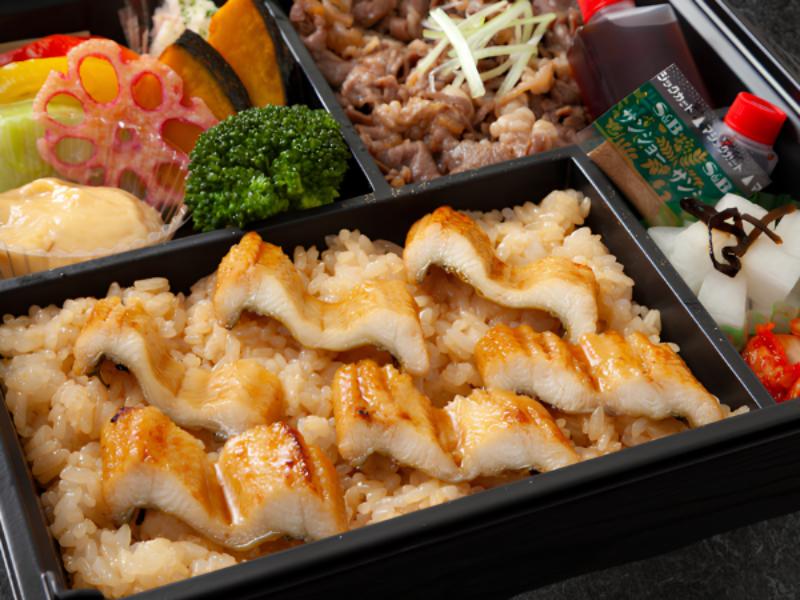 広島牛すき焼きとあなごめし御膳