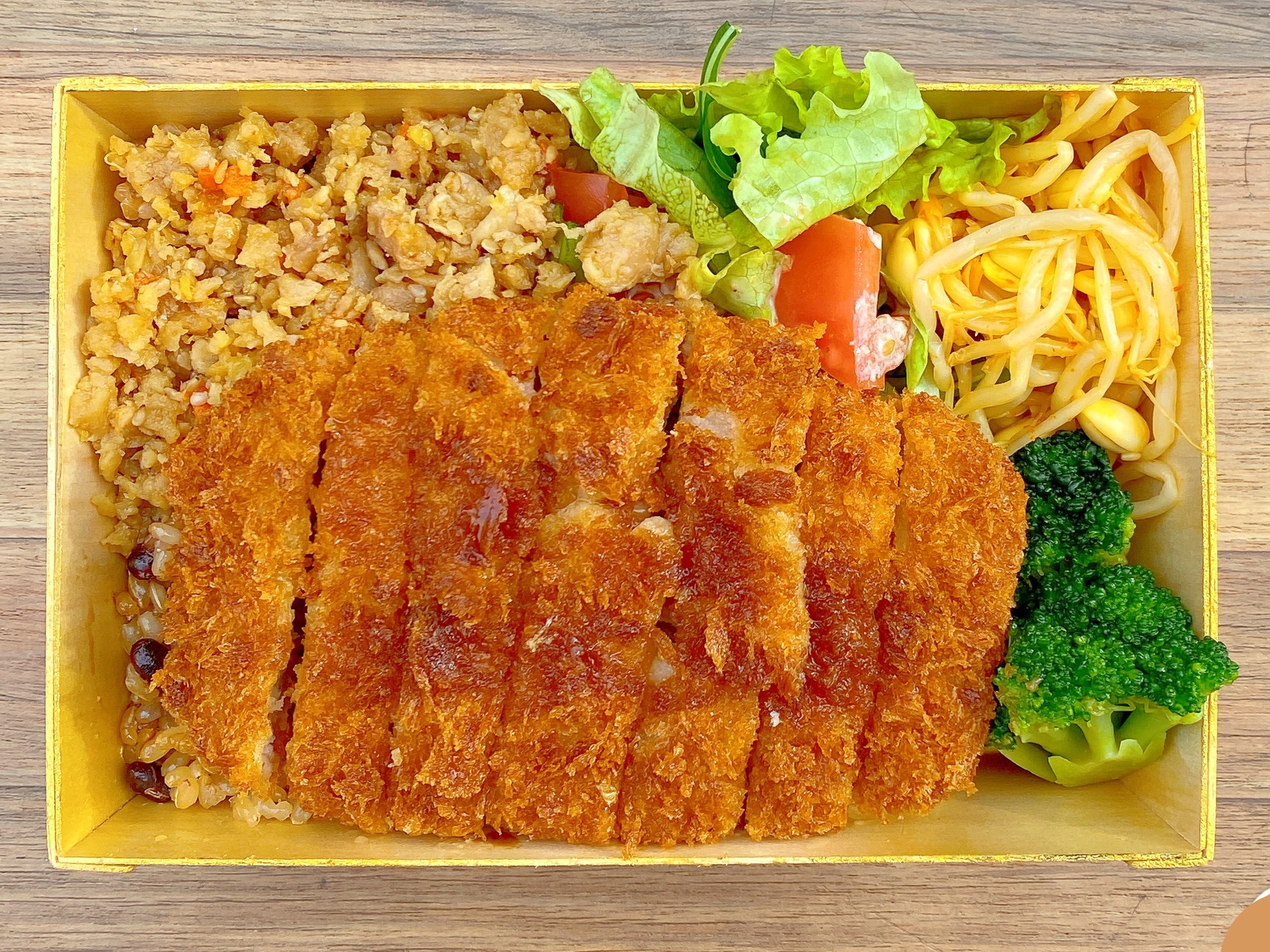 【酵素玄米 彩弁当】熟成やわらかロースカツ～芳醇中農ソースカツ～