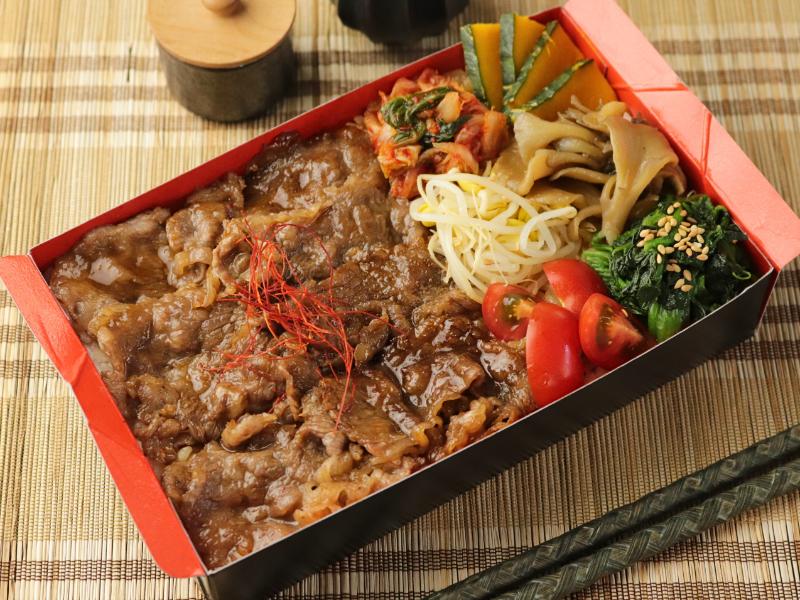 牛カルビ焼肉飯