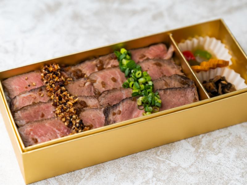 上州牛牛ステーキ弁当