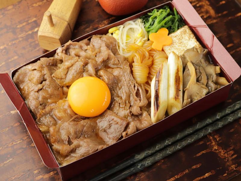 黒毛和牛すき焼き重