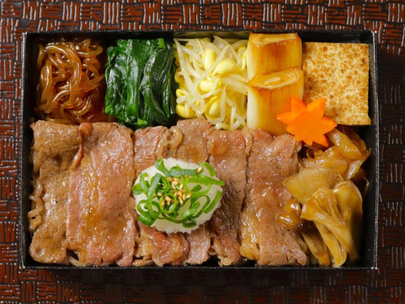 黒毛和牛おろしすき焼き重