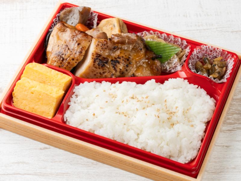 鶏の照焼きの佃浅弁当