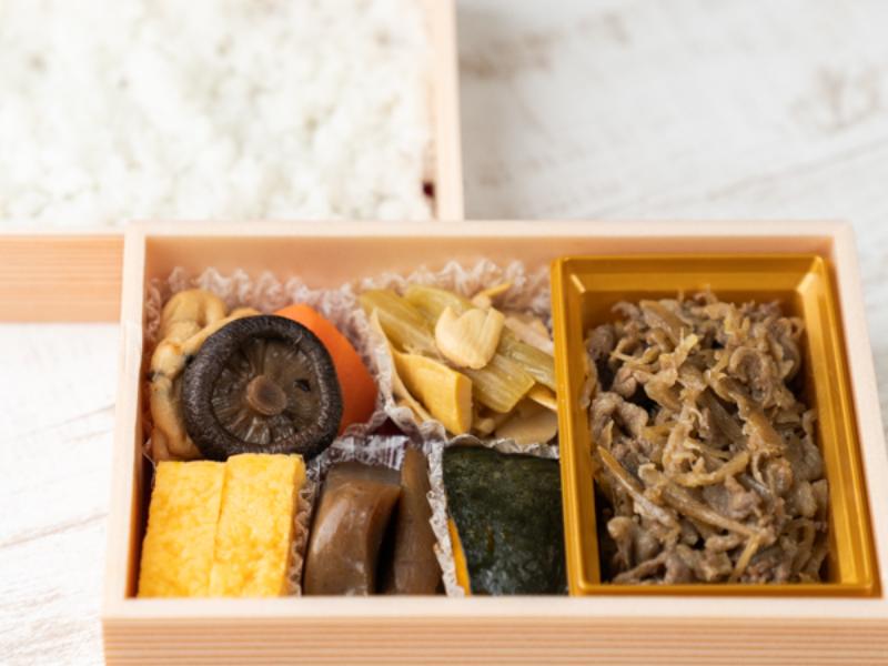 【佃浅2段膳】牛肉のしぐれ煮