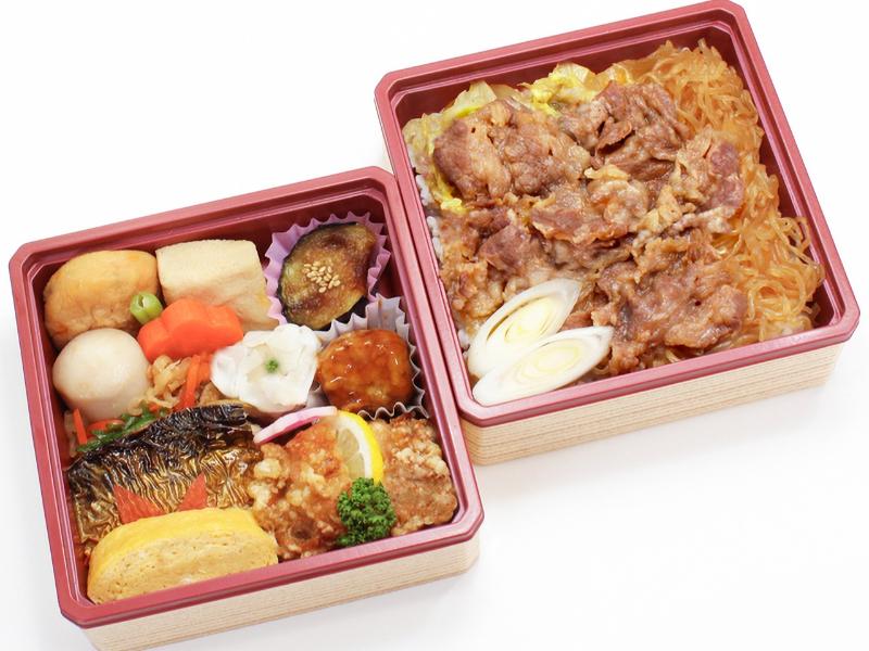 鹿児島産黒毛和牛のすき焼き二段御膳［167］