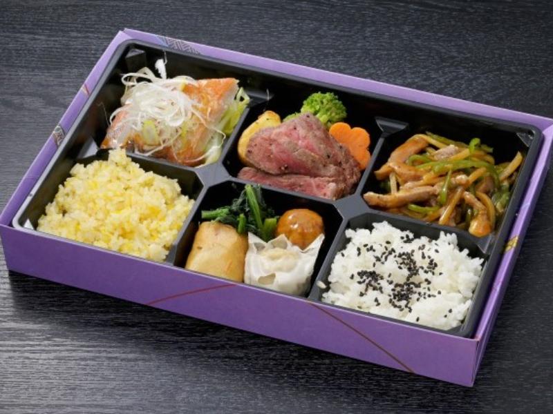 牛サーロインと金目鯛中華蒸し中華御膳