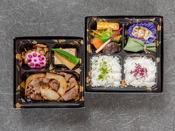 沖縄県産黒毛和牛すき焼き弁当