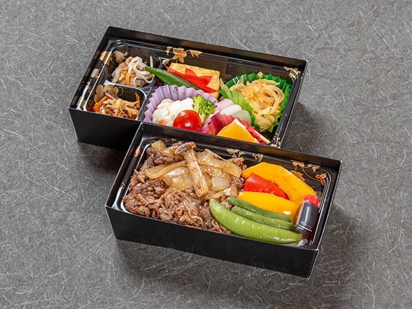 ゆいまーる牧場石垣牛焼肉二段重