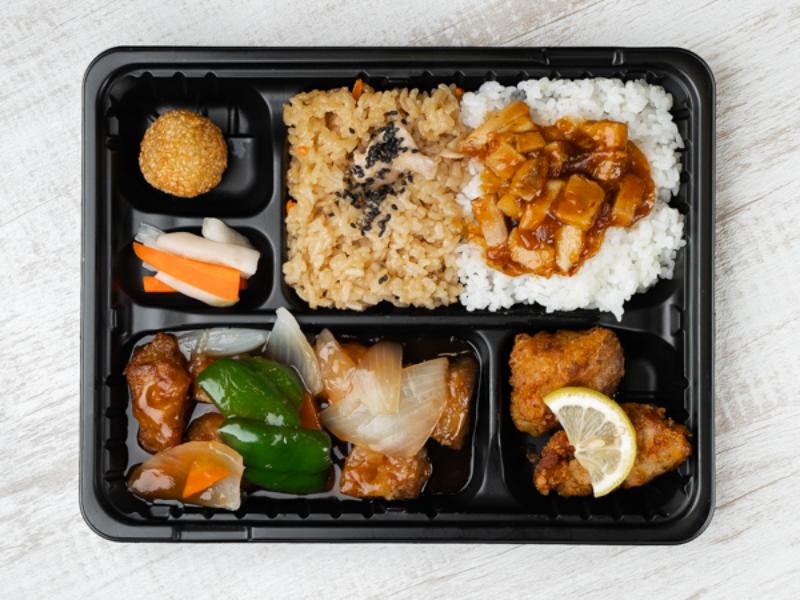 【ご飯2種】酢豚