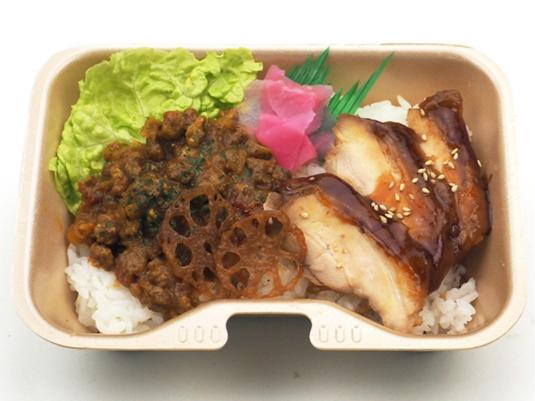 鶏照り焼き＆キーマカレー（３０個以上から注文可）