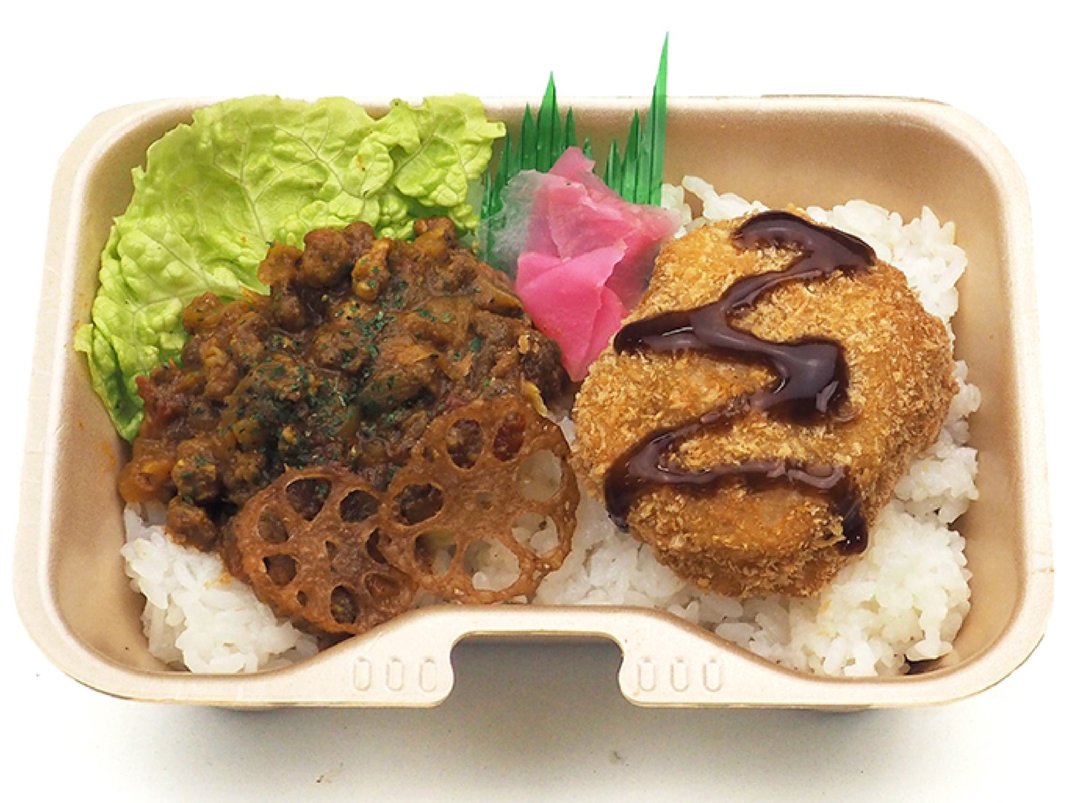 コロッケ＆キーマカレー（３０個以上から注文可）
