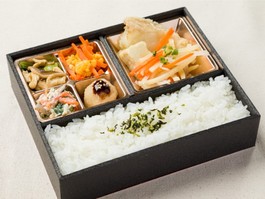 カレイの揚げ出し弁当