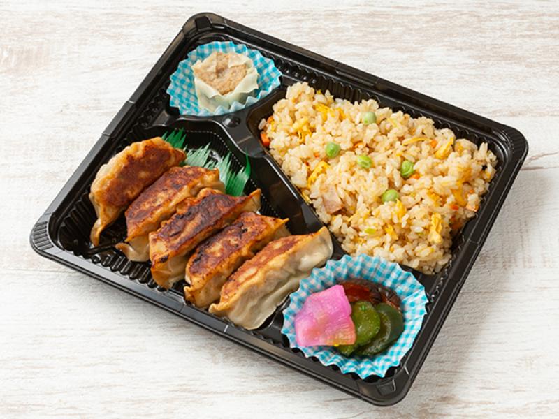 九州名物黒豚餃子弁当