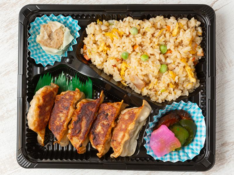 九州名物黒豚餃子弁当