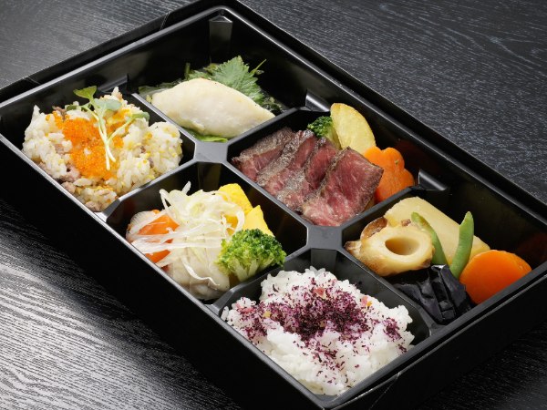 牛塩ハラミステーキと肉散らし御膳