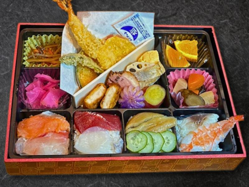 天ぷらちらし御膳　並