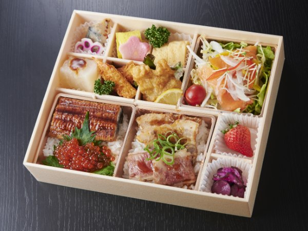 京都牛と鰻の特上弁当