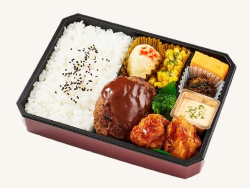 ハンバーグ&若鶏のチキン南蛮弁当