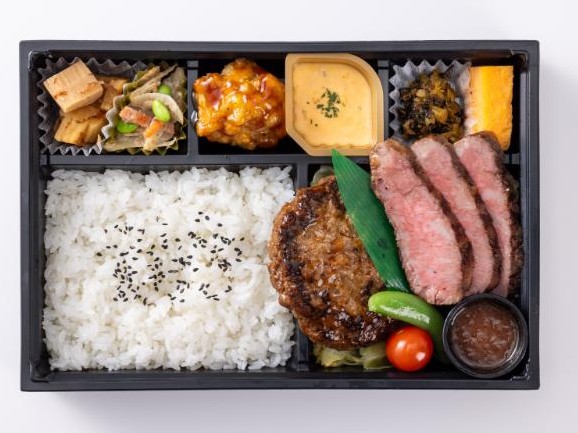 特選ステーキ＆ハンバーグ弁当