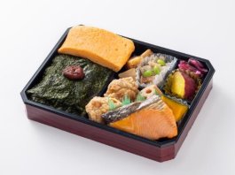 塚田農場おべんとラボ（東京23区のみ）の塚だまだし巻きと国産銀鮭の