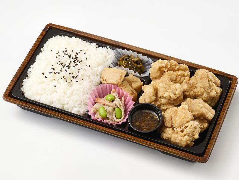 【つか弁】ネギ香る特製ソースの唐揚げ弁当