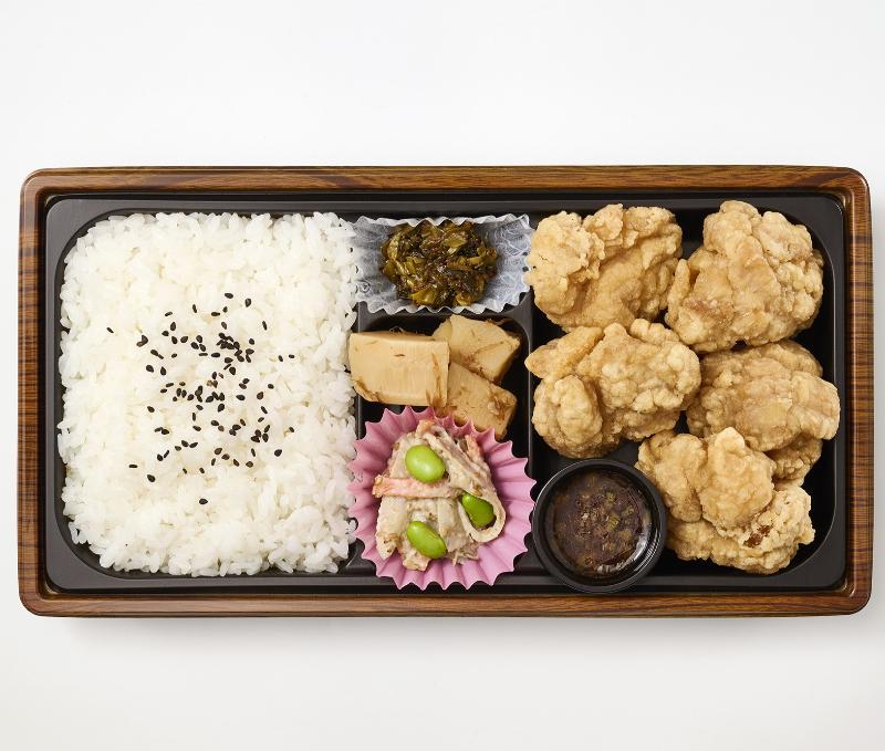 【つか弁】ネギ香る特製ソースの唐揚げ弁当