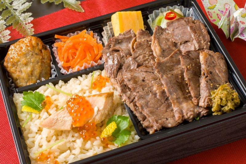 【冬限定】やわらか牛ハラミと南三陸はらこめし弁当