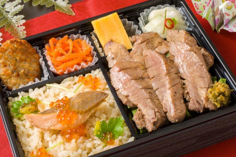 【冬限定】味重の昆布締め牛タンと南三陸はらこめし弁当