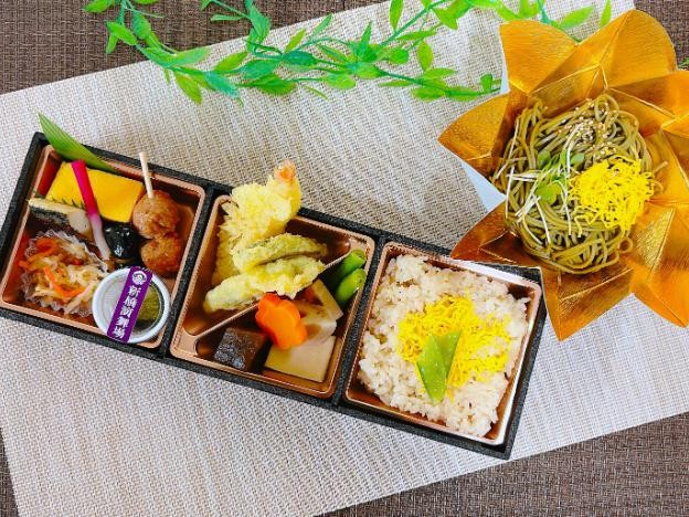 期間限定　演舞場 茶そば花車御膳【5月1日～9月30日】