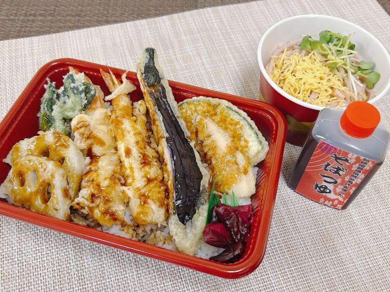 【3月～5月限定】演舞場　春の天重とちょい桜そば