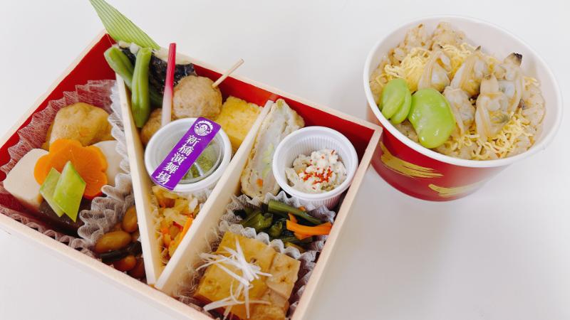 【5・6月限定】演舞場幕の内～煮あさりと炊き込み五目御飯膳～