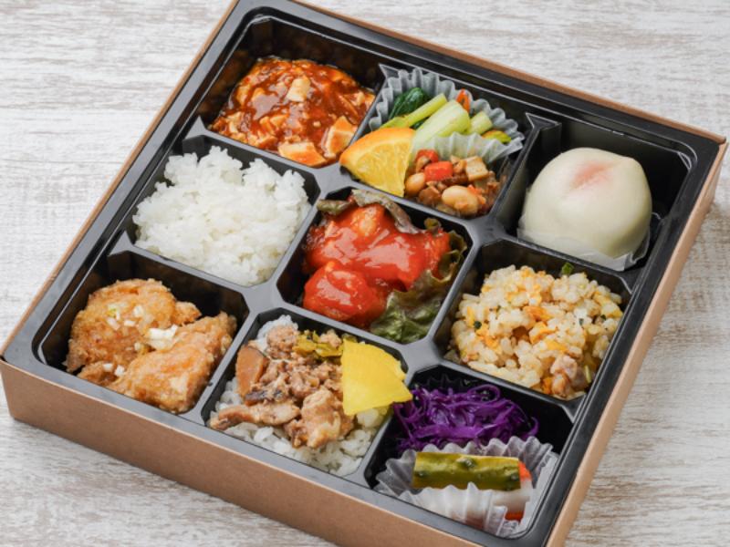 特選！彩り中華弁当【エビのチリソース】