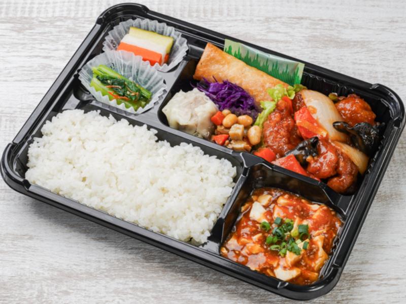 シェフお勧め！THE中華弁当【鶏肉の甘酢あんかけ炒め】