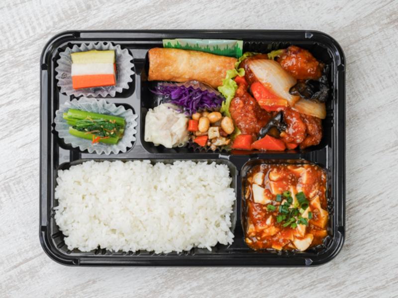 シェフお勧め！THE中華弁当【鶏肉の甘酢あんかけ炒め】