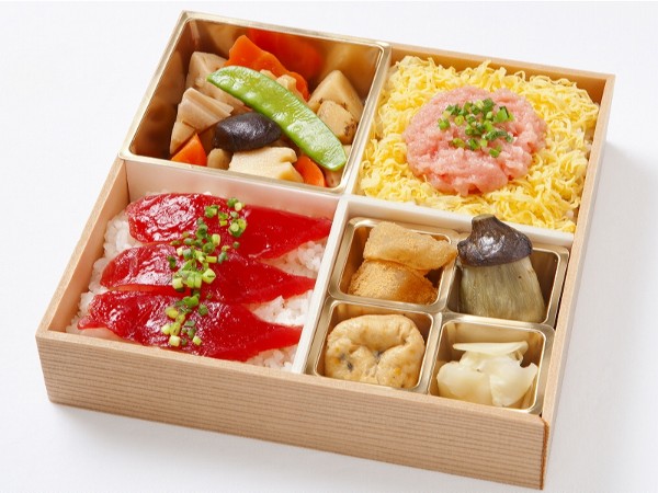 まぐろ2種盛り弁当